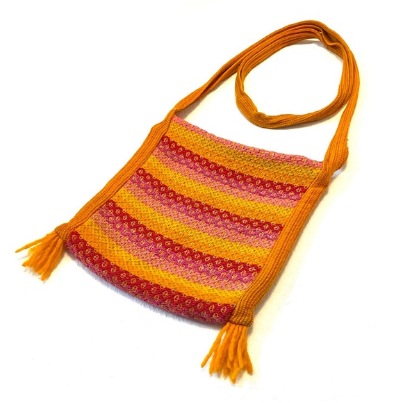 Vintage Bags Vintage Bohemian Woven Crossbody Bag Poshmark